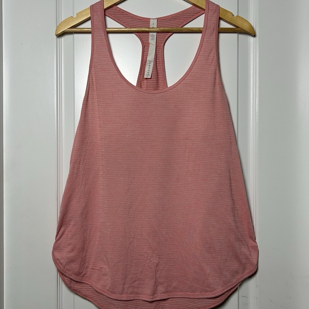 Lululemon Heathered Pink Lemonande Lightweight Loose Fit Racerback 105 Singlet